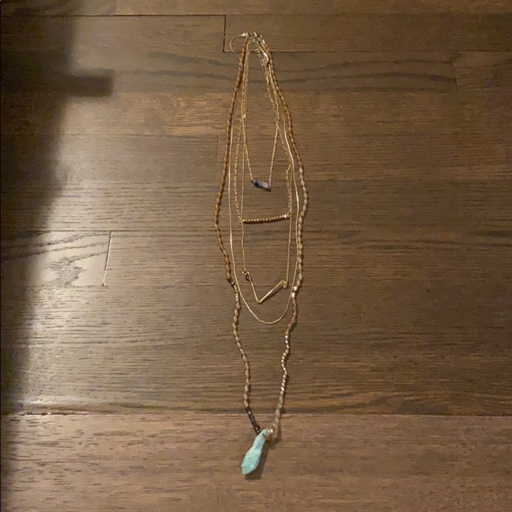 Layered necklace